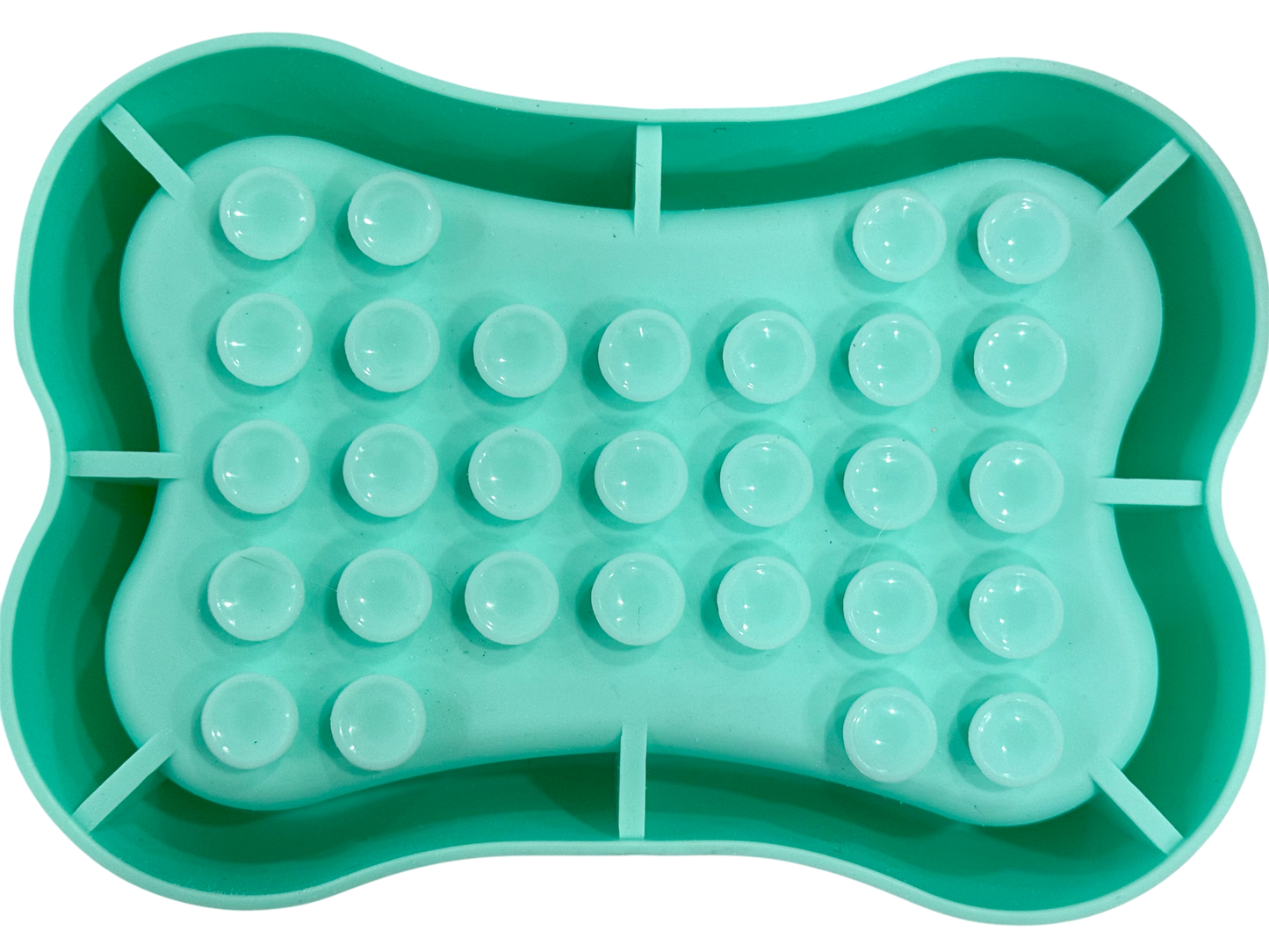 Silicone Bone Slow Feeder Bowl