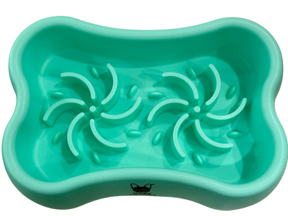 Silicone Bone Slow Feeder Bowl