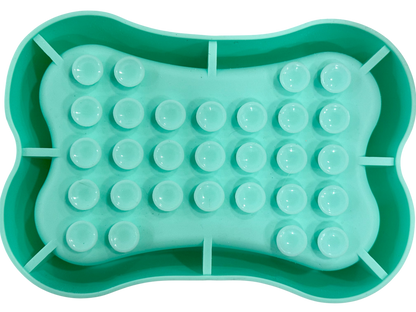 Silicone Bone Slow Feeder Bowl